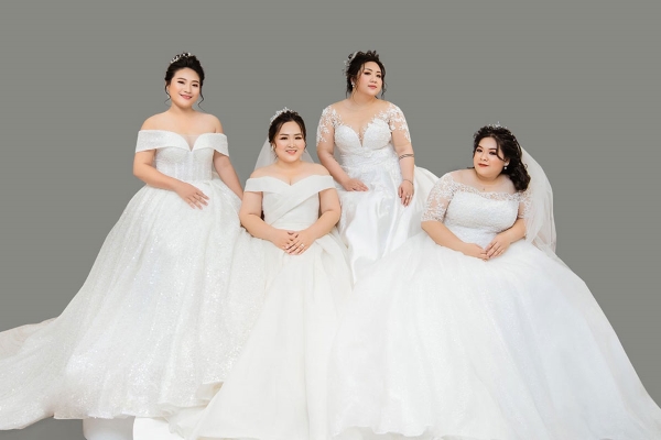 Top 8 váy cưới cho cô dâu tròn trịa tỏa sáng trong ngày cưới